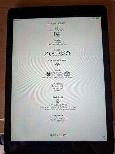 Apple ipad air - 2x, 1.